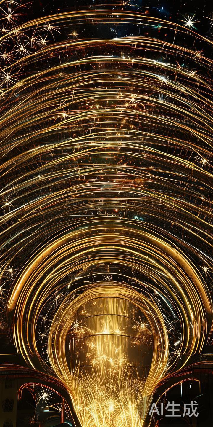 澳门新葡京赌场标志设计理念与象征意义全面解析 具体来说,设计中“金色弧线”像是在夜空中璀璨的烟火